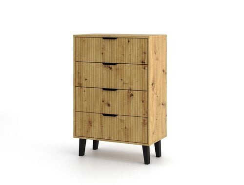 Komoda Scandi 4S SLIM DĄB ARTISAN na Arena.pl