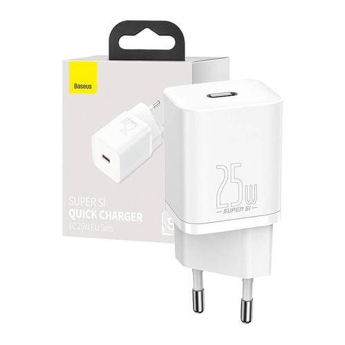 ładowarka sieciowa baseus super si quick charger 1c 25w (biała) na Arena.pl