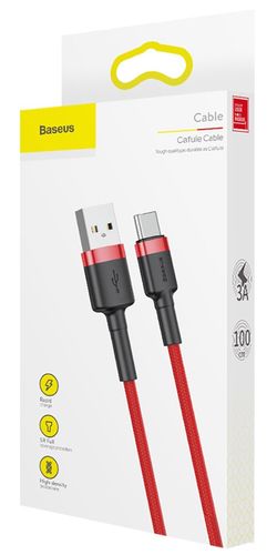 Kabel USB C 1m 3A Baseus Cafule na Arena.pl