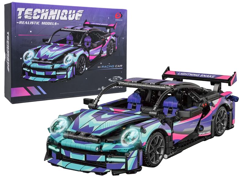 Klocki Auto Sportowe 1116El. zdjęcie 5