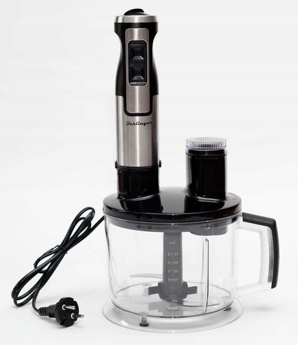 Blender ręczny robot kuchenny 1400W metalowy mikser, trzepaczki na Arena.pl