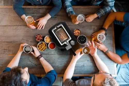 Opiekacz do Orzechów Orzeszków Elektryczny 500w Duży XXL GRATIS na Arena.pl