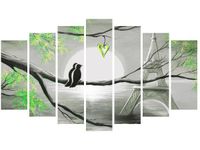 OBRAZ PTAKI ROMANTYCZNYM PARYŻU