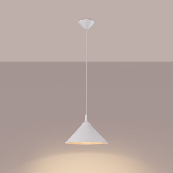 Lampa wisząca ZUMA biała zdjęcie 3