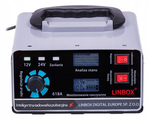 PROSTOWNIK SAMOCHODOWY DO AKUMULATORÓW 24V 12V 30A na Arena.pl