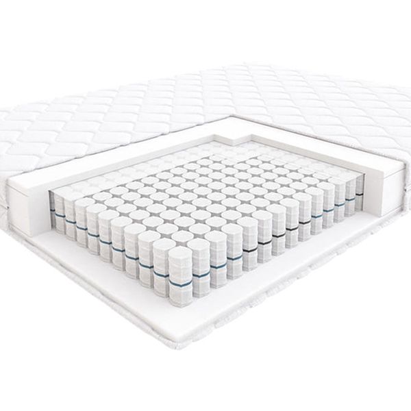 Materac 90x200 Step HILDING twardy sprężynowy zdjęcie 1