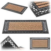 KADAX Wycieraczka Zewnętrzna Pod Drzwi Antypoślizgowa Ozdobna