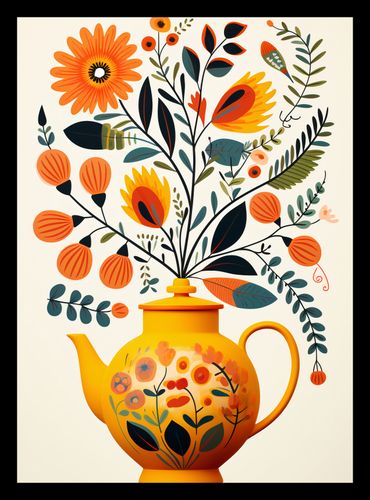 Plakat 20,5x28,4cm Bujna Herbata na Arena.pl