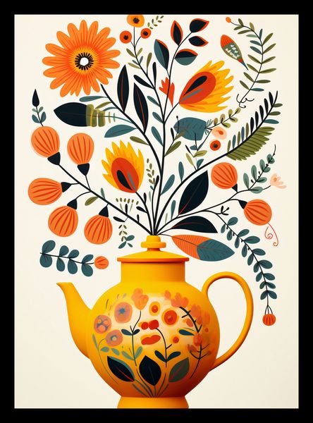 Plakat 20,5x28,4cm Bujna Herbata zdjęcie 2