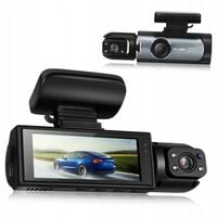 KAMERA SAMOCHODOWA FULL HD 1080P PODWÓJNA KAMERA WIDEOREJESTRATOR ŚRODEK