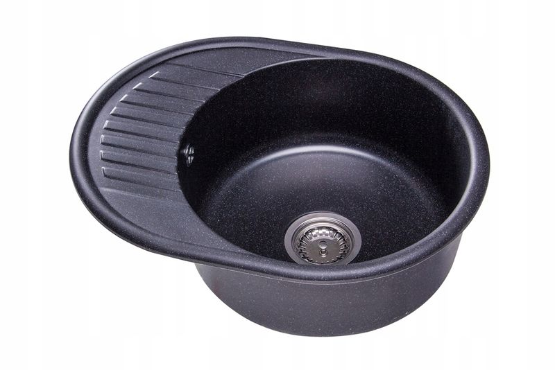 ZLEW ZLEWOZMYWAK GRANIT 8 kolorów 58x46 + SYFON zdjęcie 3