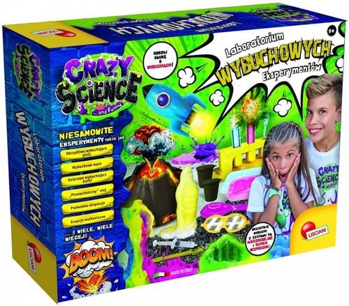 crazy science laboratorium wybuchowych eksperyment na Arena.pl