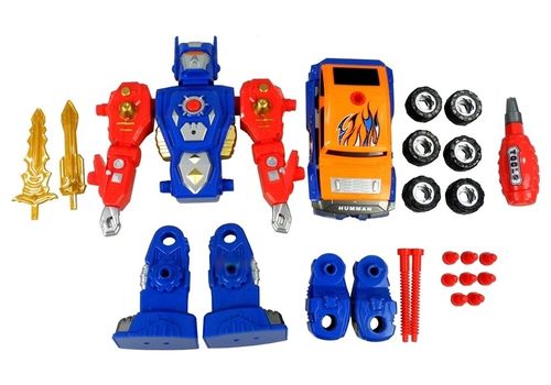 Robot z Autkiem Do Skręcania DIY Transformers na Arena.pl