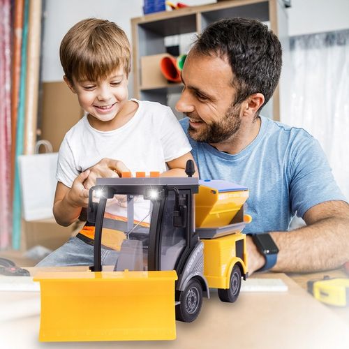 AUTO POJAZD ODŚNIEŻARKA DO ŚNIEGU SPYCHACZ ULICZNY LED DŹWIĘK NA BATERIE na Arena.pl