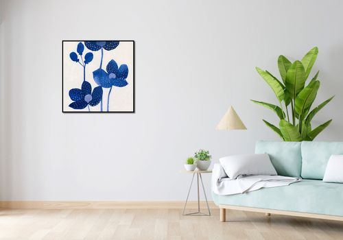Plakat 70x70cm Nocne Kwiaty na Arena.pl