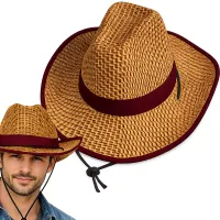 Kapelusz kowbojski country western słomkowy męski damski unisex na lato