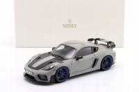NOREV PORSCHE CAYMAN GT4 RS w/Weissach 2023 Chalk 1:18 187253