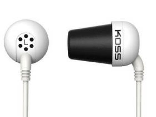 Słuchawki Koss The Plug Biała na Arena.pl