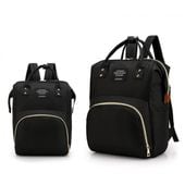 torba, organizer, plecak dla mamy czarny plm10cz