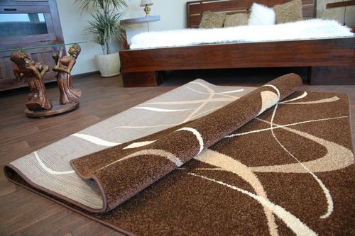 Dywan KARMEL CHOCO brąz 80x150 cm brąz na Arena.pl