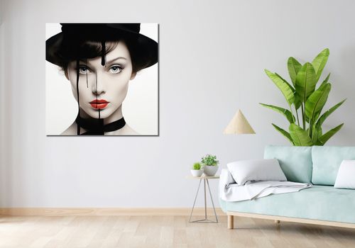 Obraz 100x100cm Atramentowa Aura na Arena.pl