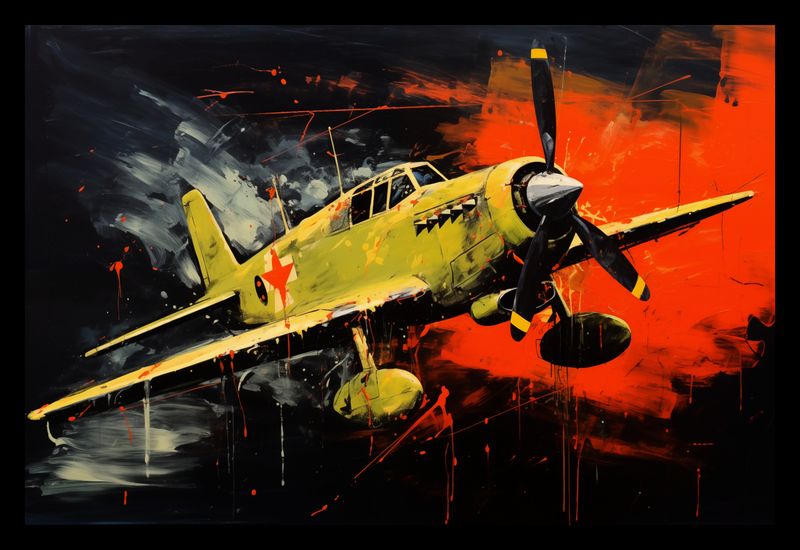 Plakat 30x20cm Barwny Przelot zdjęcie 2
