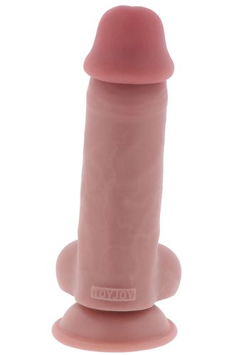 Deluxe Dual Density Thick Dildo Tpe 17 Cm na Arena.pl