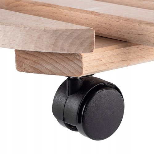 PODSTAWKA POD DONICZKĘ DONICĘ NA KÓŁKACH DREWNIANA OKRĄGŁA PODEST 30 na Arena.pl