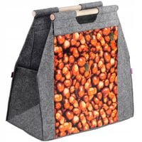 TORBA KOSZ NA DREWNO KOMINKOWE STOJAK POJEMNIK