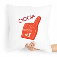 Poduszka Dla Cioci Ciocia Numer Jeden Prezent Z Nadrukiem Ze Zdjęciem