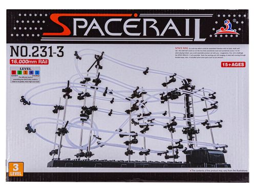 SpaceRail Tor Dla Kulek - Level 3 (16 metrów) Kulkowy Rollercoaster na Arena.pl