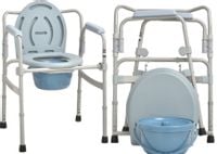 Krzesło toaletowe 3w1 Przenośna toaleta Sanitarne