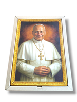 Obraz Papież Leon Xiv 3D 28X19,5 Cm Na Drewnie Premium Prezent