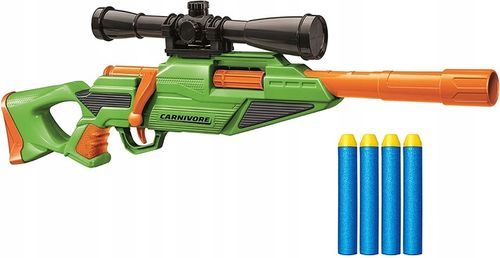 SNAJPERKA CARNIVORE z Celownikiem +OPASKA + 30 STRZAŁEK na Arena.pl