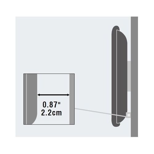 Uchwyt ścienny LCD/LED 40-65cali 60kg slim czarny na Arena.pl