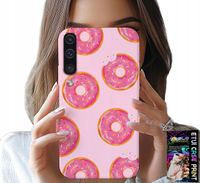 ETUI DO SAMSUNG GALAXY A70 - WZÓR Z PĄCZKAMI DONATAMI POLEWĄ CUKROWĄ