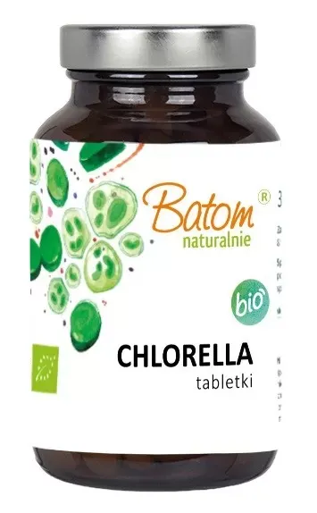 Chlorella BIO (400 mg) 300 Tabletek - Batom zdjęcie 1