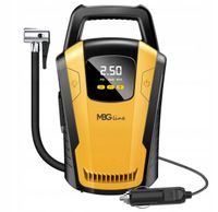 KOMPRESOR SAMOCHODOWY SPRĘŻARKA 120W 12V LED LCD MGB 3650 35L/MIN + ADAPTER