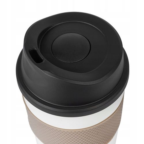 KUBEK TERMICZNY do KAWY Herbaty na WYNOS Biały Konighoffer Elliot 330 ml na Arena.pl