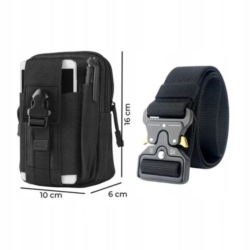 SASZETKA NERKA TAKTYCZNA MILITARNA WOJSKOWA SURVIVAL KIESZEŃ + PAS na Arena.pl