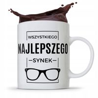 Kubek Prezent Dla Syna Wszystkiego Najlepszego Syn Z Nadrukiem Ze Zdjęciem