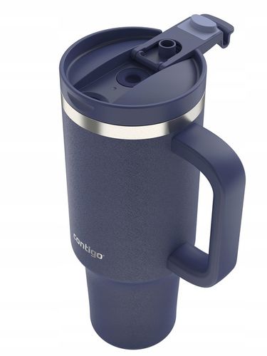 Kubek termiczny ze słomką Contigo Streeterville Tumbler 1200 ml - Indigo na Arena.pl