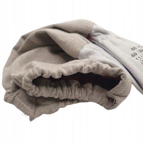 Rękawice Pszczelarskie Skórzane z Płótnem SOLIDNE Długie r 9 / L POLSKIE na Arena.pl