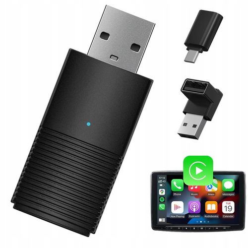 Bezprzewodowy Adapter Mini USB CarPlay do iPhone iOS na Arena.pl