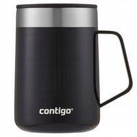 KUBEK TERMICZNY CONTIGO STREETERVILLE 420 ml na KAWĘ HERBATĘ CZARNY