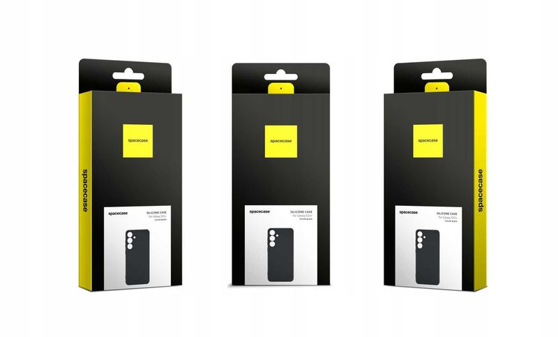 Spacecase Silicone Case 3.0 Galaxy S25+ Black zdjęcie 10