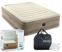MATERAC DWUOSOBOWY Z WBUDOWANĄ POMPKĄ 152X203X46CM INTEX 64428ND