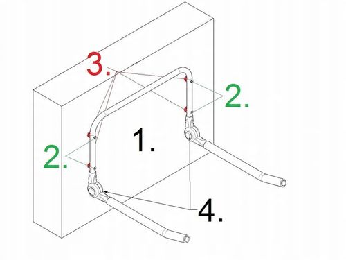 WIESZAK ŚCIENNY NA ROWER ROWERY NARTY UCHWYT WS01 na Arena.pl