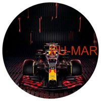 Opłatek na tort Formuła F1 McLaren Mercedes Wyścig Lamborghini Tekst Gratis