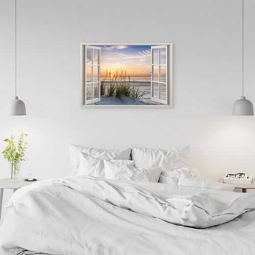 Deco Panel, Okno z widokiem na plażę 90x60 na Arena.pl